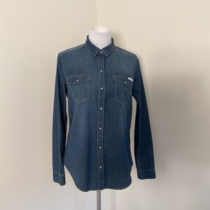 Calvin Klein Jeans Classic Blue Denim Shirt